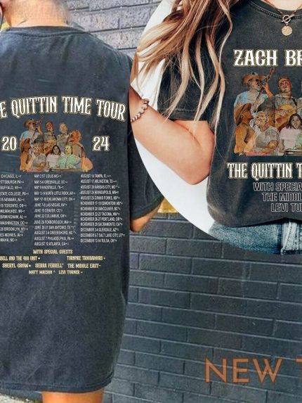 zach bryan the quittin time tour 2024 graphic 2 side shirt men women kv13458 0.jpg
