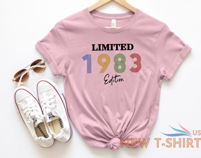 1983 stripe t shirt 40th birthday gift present idea for men limited edition ts 6.jpg