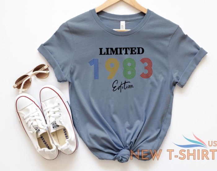 1983 stripe t shirt 40th birthday gift present idea for men limited edition ts 9.jpg