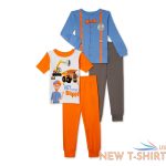 4 piece blippi pajamas boy girl toddler 2t 3t 4t 5t shirt pants costume set new 0.jpg
