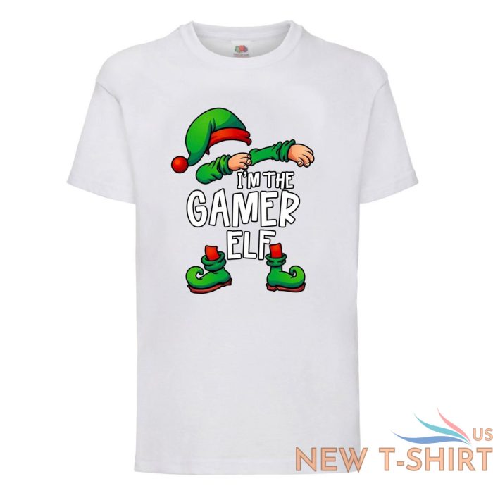 adults kids i m the gamer elf t shirt gaming christmas 2022 family tee xmas gift 3.jpg