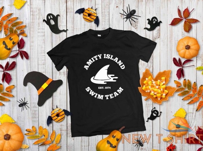 amity island swim team t shirt jaws film movie halloween party tee top funny 0.jpg