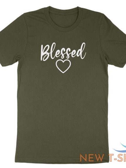 blessed shirt thankful t shirt casual letter print tee cute simple sayings heart 0.jpg