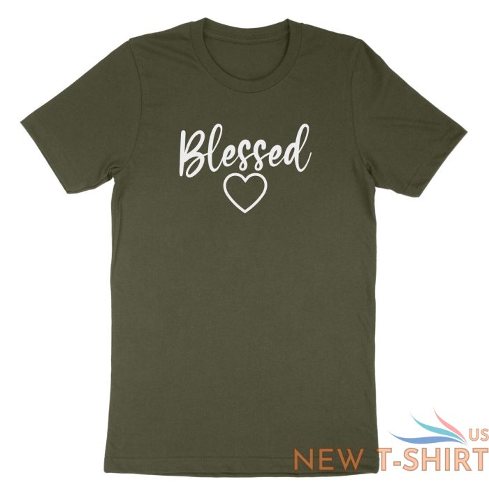 blessed shirt thankful t shirt casual letter print tee cute simple sayings heart 0.jpg