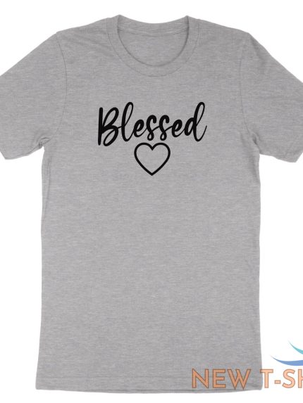 blessed shirt thankful t shirt casual letter print tee cute simple sayings heart 1.jpg