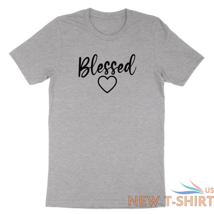 blessed shirt thankful t shirt casual letter print tee cute simple sayings heart 1.jpg