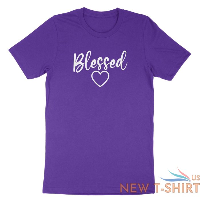 blessed shirt thankful t shirt casual letter print tee cute simple sayings heart 8.jpg