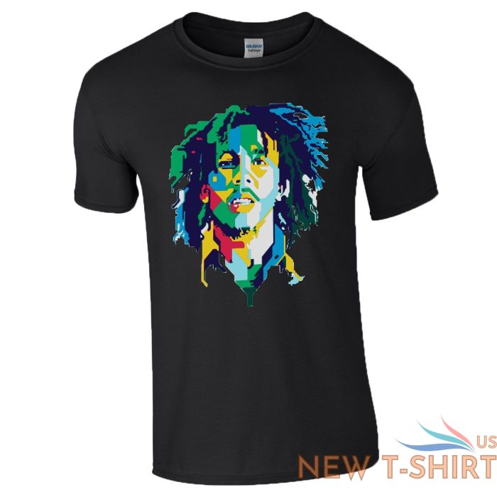 bob marley t shirt reggae music legend rasta weed birthday gift kids mens top 0.jpg