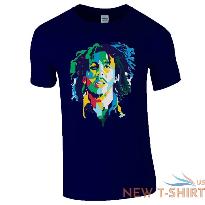 bob marley t shirt reggae music legend rasta weed birthday gift kids mens top 7.jpg