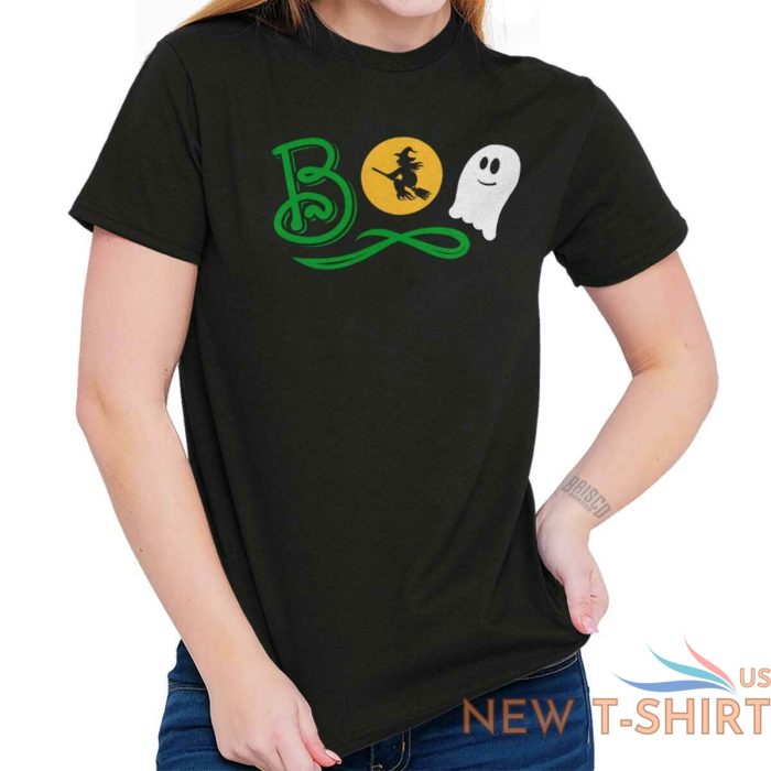 boo ghost halloween spooky trick or treat adult short sleeve crewneck tee 7.jpg