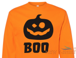 boo halloween pumpkin state long sleeve graphic tee unisex apparel text logo 0.png