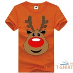 boy the reindeer face printed xmas christmas t shirt casual wear gift tee shirt 9.jpg