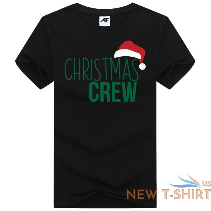 boys christmas crew printed t shirt mens round neck xmas novelty cotton top 2.jpg