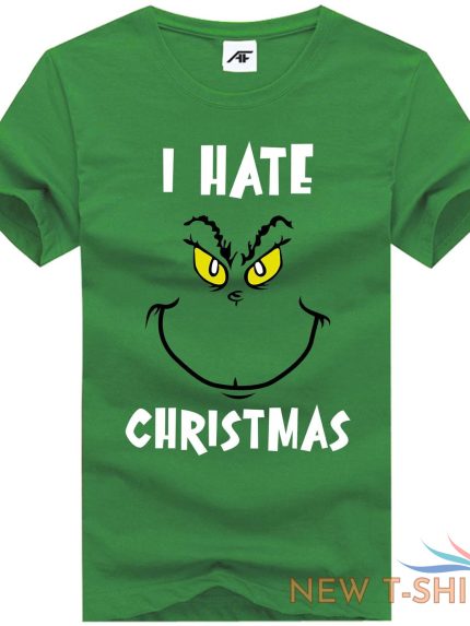 boys i hate christmas funny printed t shirts casual wear tees short sleeves tops 0.jpg