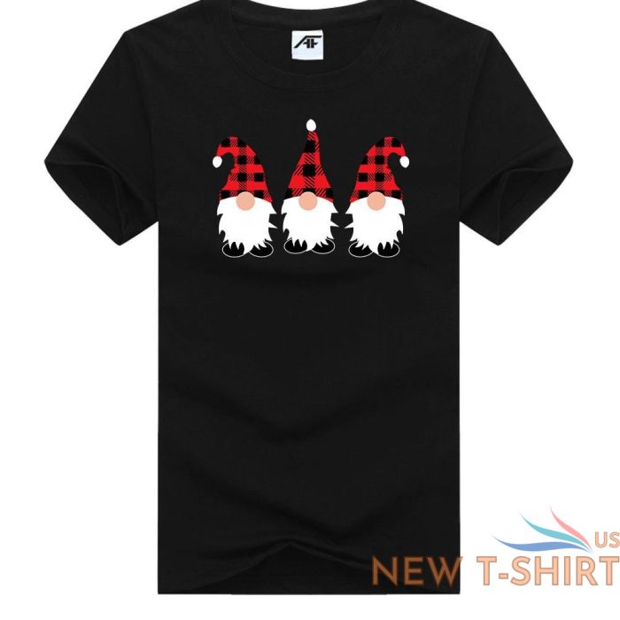 boys printed christmas gonks gnomes funny xmas t shirt short sleeves casual wear 1.jpg