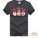 boys printed funny christmas candy gnomes gonk t shirt round neck short sleeves 3.jpg