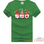 boys printed funny christmas candy gnomes gonk t shirt round neck short sleeves 6.jpg