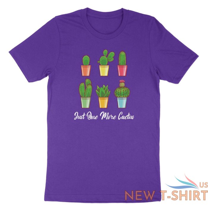 cactus plant shirt just one more cactus t shirt gardener funny tee garden lover 8.jpg