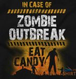 case of zombie outbreak eat candy trick treat cool gift scary classic t shirt te 1.jpg