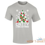 catty christmas logo print mens boys short sleeve gym wear cotton tee lot 5.jpg