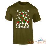 catty christmas logo print mens boys short sleeve gym wear cotton tee lot 8.jpg