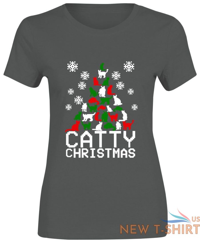 catty christmas logo print t shirt womens short sleeve girls cotton tee lot 3 1.jpg