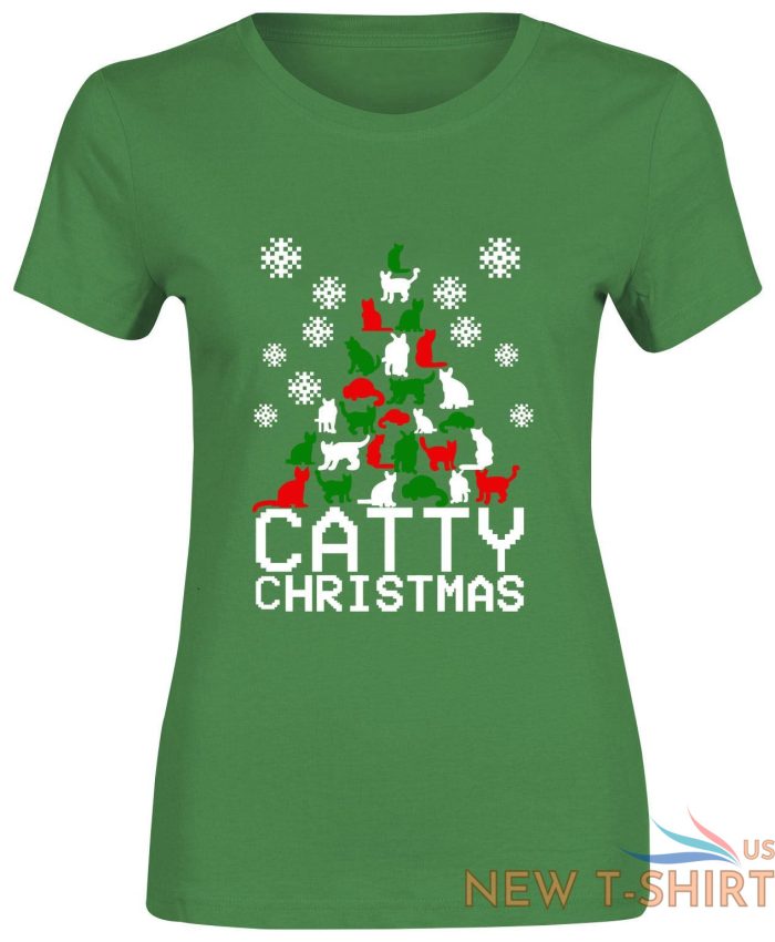 catty christmas logo print t shirt womens short sleeve girls cotton tee lot 4 1.jpg