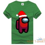 christmas among us crewmate printed women t shirts kids cotton tees crew neck 4.jpg