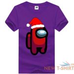 christmas among us crewmate printed women t shirts kids cotton tees crew neck 8.jpg