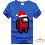 christmas among us crewmate printed women t shirts kids cotton tees crew neck 9.jpg