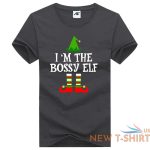 christmas bossy elf printed mens boys t shirt funny novelty party wear top tees 3.jpg