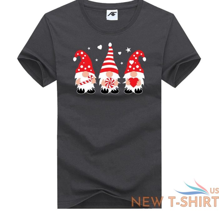 christmas candy gonk gnome ladies xmas printed t shirts funny short sleeves tees 2.jpg