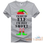 christmas elf short printed womens girls t shirt funny novelty party gift top 2.jpg