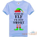 christmas elf short printed womens girls t shirt funny novelty party gift top 4.jpg