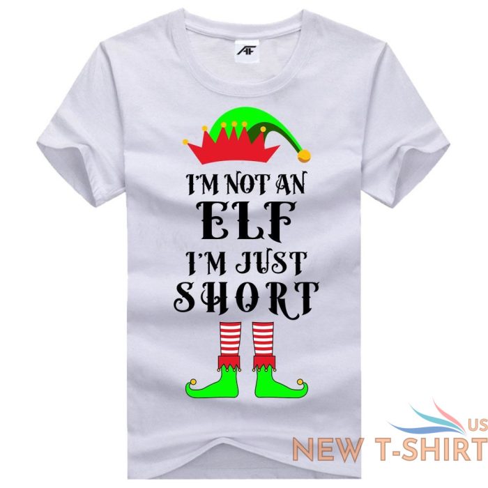 christmas elf short printed womens girls t shirt funny novelty party gift top 5.jpg