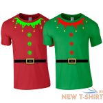christmas elf suit t shirt cute santa s little helper funny gift kids mens top 0.jpg