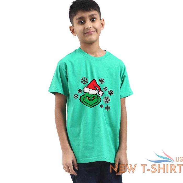 christmas funny green t shirt mens xmas gifts boys short sleeve top cotton tee 3.jpg