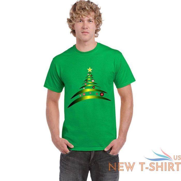 christmas funny green t shirt mens xmas gifts boys short sleeve top cotton tee 4.jpg