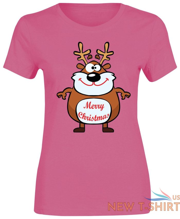 christmas greetings top printed tshirt xmas ladies womens short sleeve party lot 4.jpg