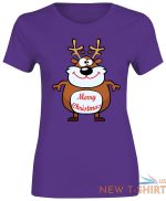 christmas greetings top printed tshirt xmas ladies womens short sleeve party lot 9.jpg