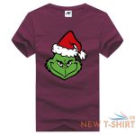 christmas grinch face print t shirt kids funny xmas party wear top tees 5.jpg