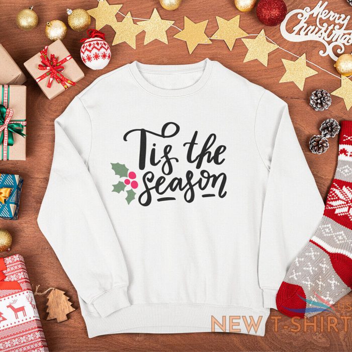 christmas jumper tis the season unisex xmas sweater novelty slogan sweatshirt 0.jpg