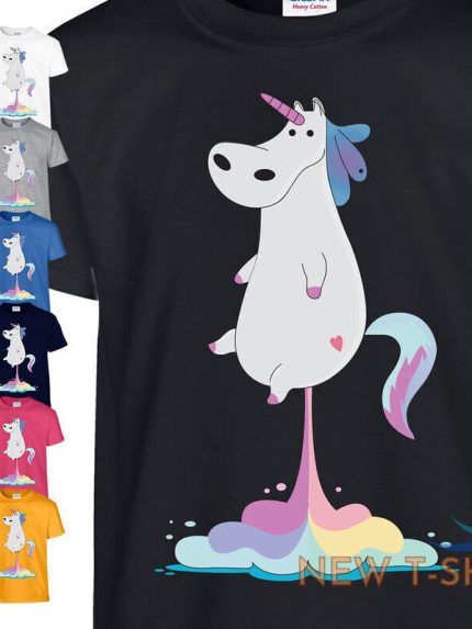 christmas mens kids gift xmas family tshirt top present funny fart unicorn 0.jpg