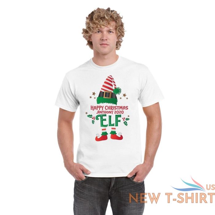 christmas personalised elf t shirt any text family men boys elves tshirt gift 2.jpg