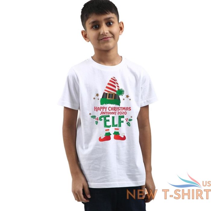 christmas personalised elf t shirt any text family men boys elves tshirt gift 3.jpg