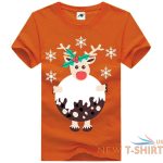 christmas reindeer funny womens top tees girls cotton xmas party wear t shirt 0.jpg