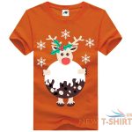 christmas reindeer funny womens top tees girls cotton xmas party wear t shirt 9.jpg
