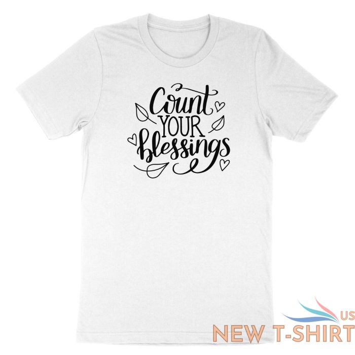 count your blessings shirt blessed t shirt gift thankful autumn fall family tee 1.jpg