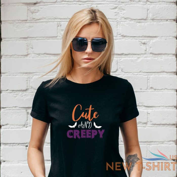 cute and creepy t shirt fall halloween autumn pumpkin ghost unisex lady fit 0.jpg