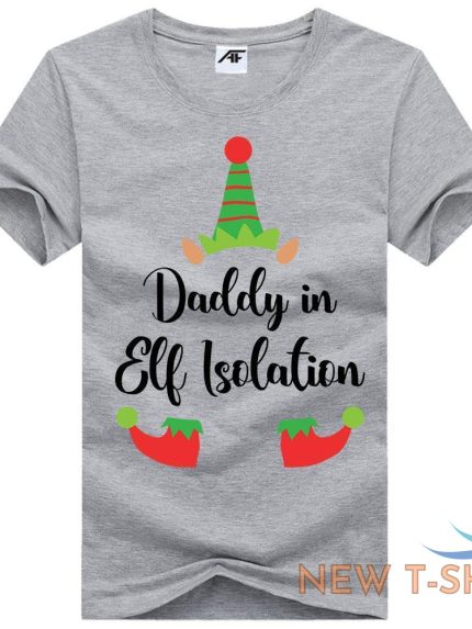 daddy mummy in elf isolation print christmas t shirt kids mens xmass shirt 0.jpg
